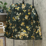 Dennis Basso Women's Quilted Puffer Jacket With Faux Leather Trim