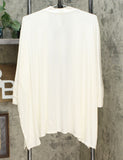 MarlaWynne WynneLayers Women's Unconstructed Open Front Knit Cardigan