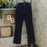 MOTTO Women's Stretch Denim Pull On Boot Cut Jeans Midnight Wash 4