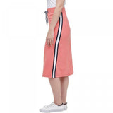 Tommy Hilfiger Women's Side Stripe French Terry Midi Skirt