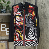 DG2 by Diane Gilman Women's Satin Woven Long Sleeve Blouse