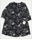 Isabel Maternity by Ingrid & Isabel Bell Sleeve Floral Print Dress Black Large