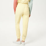 Peace Love World Women's Fleece Knit Pants With Drawstring