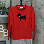 Charter Club Women's Petite Scottie Dog Sweater