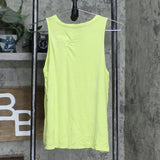 A New Day Women's Flowy Relaxed Sleevess Tank Top Lime Green Small