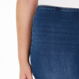 INC International Concepts Women's Plus Pull-On Flare Jeans Blue 22W