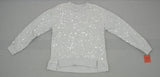 Mossimo Women's Foil Print French Terry Pullover Sweatshirt