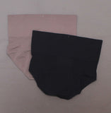 Nearly Nude 2 Pack Smoothing Modal Cotton High Waist Brief Panties