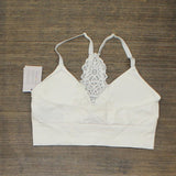 Auden Women's Longline Racerback Seamless Bralette 1642b0e6c48f4b White S