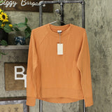 A New Day Women's Crewneck Lightweight French Terry Raglan Sweatshirt