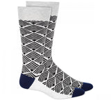 Alfani Men's Linear Geometric Dress Socks