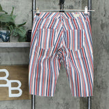 Skinnygirl Women's Carrie Skimmer Shorts. 698407 Nantucket Stripe 24