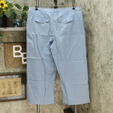 DG2 by Diane Gilman Women's Plus Size Stretch Twill Wide Leg Chino Pants