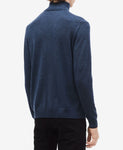 Calvin Klein Men's Solid Merino Wool Pullover Turtleneck Sweater