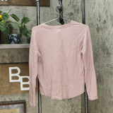 Hippie Rose Women's Waffle Knit V-Neck Henley Shirt