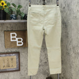 DG2 by Diane Gilman Women's Petite Classic Skinny Jeans Sage Green Petite 8