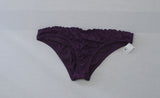 Mossimo Women's Crochet Cheeky Bikini Bottom Purple XL