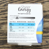 L'eggs Women's Energy Anti-Cell Sheer 2 Pack Pantyhose. LSE116