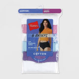 Hanes Women's Core Cotton Briefs Underwear 6pk PP40AD Colors May Vary 6