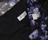 A New Day Women's Floral Chiffon Midi Dress Blue Small