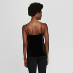 A New Day Women's Adjustable Strap V-Neck Velour Cami Camisole Tank Top