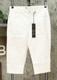 DG2 by Diane Gilman Women's Classic Stretch Denim Pedal Pusher Jeans