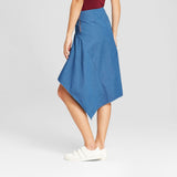 Mossimo Women's Asymmetrical Denim Skirt