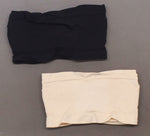 Rhonda Shear 2 Pack Underwire Bandeau Bras Removable Pads Nude/ Black Medium