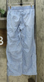 DG2 by Diane Gilman SoftCell Denim Wide Leg Pants Chambray Petite XS