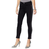 G by Giuliana Women's G-Sculpt 101 Skinny Metallic Side Stripe Jeans