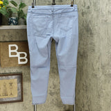 DG2 by Diane Gilman Women's Petite Reversible Twill Pull On Skinny Jeans