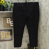 DG2 by Diane Gilman Embellished Distressed Anniversary Jeans Black Plus 24W