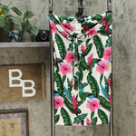 Colleen Lopez Women's Jersey Stretch Floral Print Halter Dress