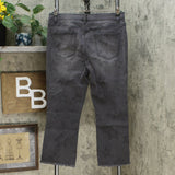 NWT DG2 By Diane Gilman Classic Stretch Star Needle Punch Cropped Jean. 728489 6