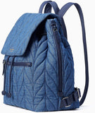 Kate Spade New York Ellie Large Flap Denim Backpack