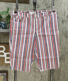 Skinnygirl Women's Carrie Skimmer Shorts Nantucket Stripe 31