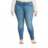 Universal Thread Women's Plus Size Washed Denim Jeggings