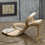 A New Day Women's Stiletto Nala Heels Gold 5.5