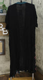 Curations Women's Embroidered Gauze Kaftan Cover Up