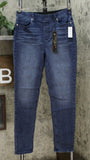 DG2 by Diane Gilman Women's Tall Classic Stretch Denim 5-Pocket Jeggings