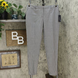 Tommy Hilfiger Women's Gingham Slim Straight Ankle Dress Pants