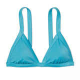 Xhilaration Women's Sustainably Made Ribbed Triangle Bikini Top