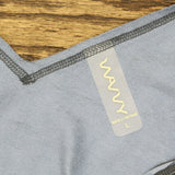 WVVY Women's Deep V-Neck Cropped Sweatshirt