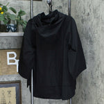 Isaac Mizrahi Live! Women's SOHO 3/4 Sleeve Hooded Rain Jacket