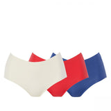 Rhonda Shear Women's 3 Pack Invisible Body Brief Panties