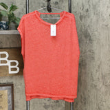 Skinnygirl Women's Plus Size Lana V-Back Burnout T-Shirt
