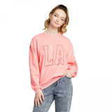 Wild Fable Women's Oversized Crewneck LA Graphic Sweatshirt