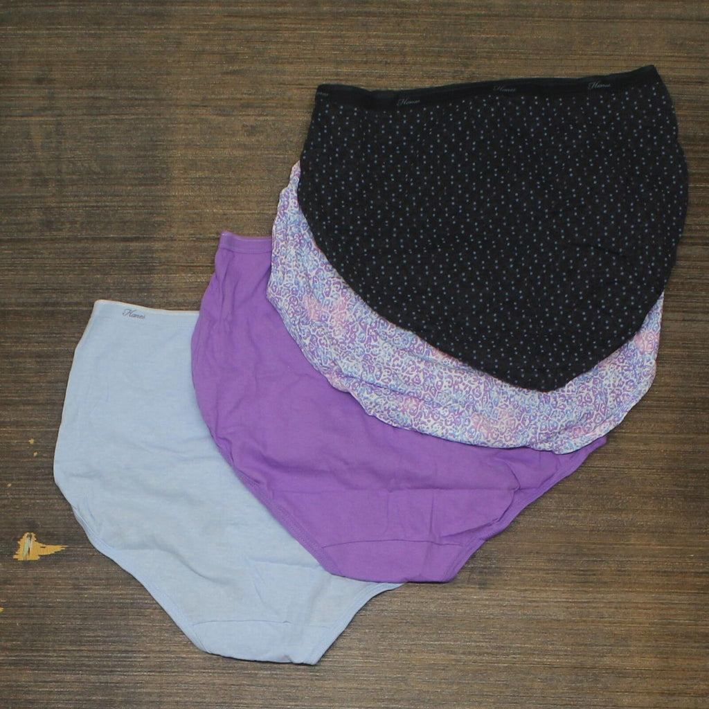 Hanes Women's Core Cotton Briefs Underwear, 6 Count
