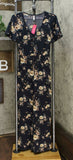 Xhilaration Floral Print Button Front Jumpsuit