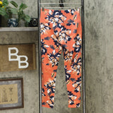 DG2 by Diane Gilman Gilman Slim Sleek Solution Leggings Terracotta Petite Small